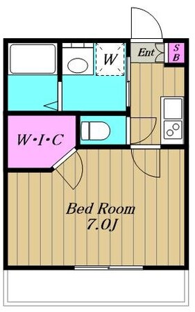 ラ マヒナの物件間取画像
